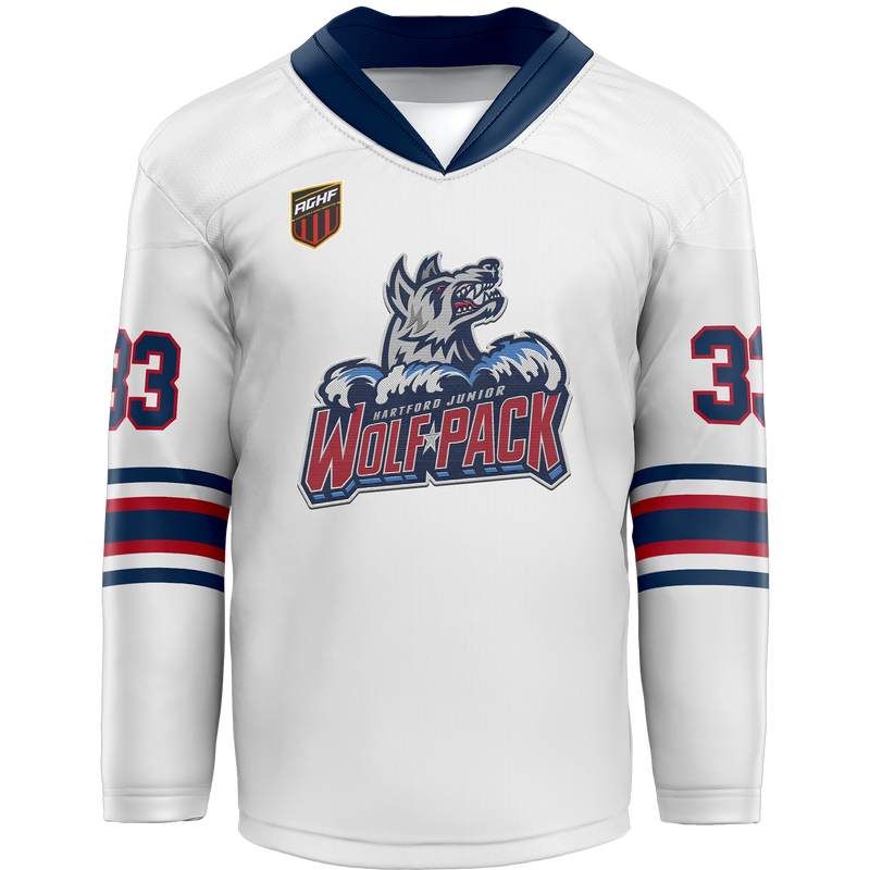 AGHF Hartford Jr. Wolfpack Youth Player Hybrid Jersey