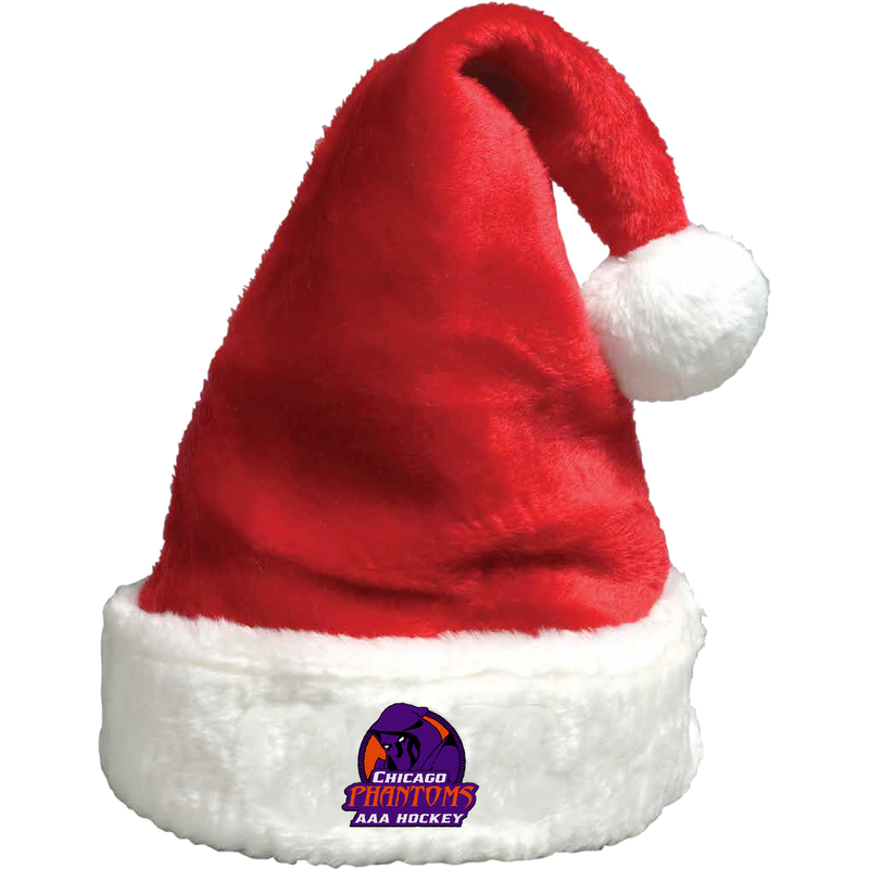 Chicago Phantoms Plush Santa Hat