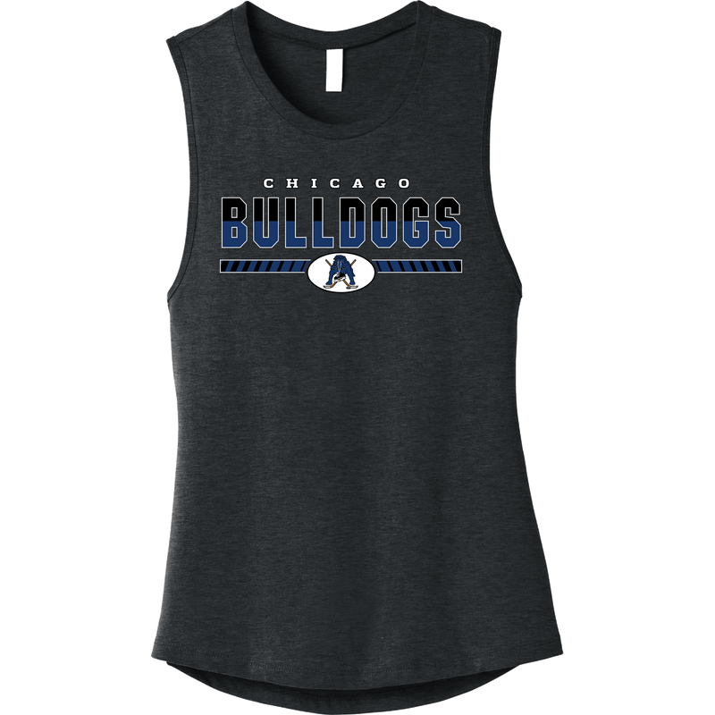 Chicago Bulldogs Womens Jersey Muscle Tank