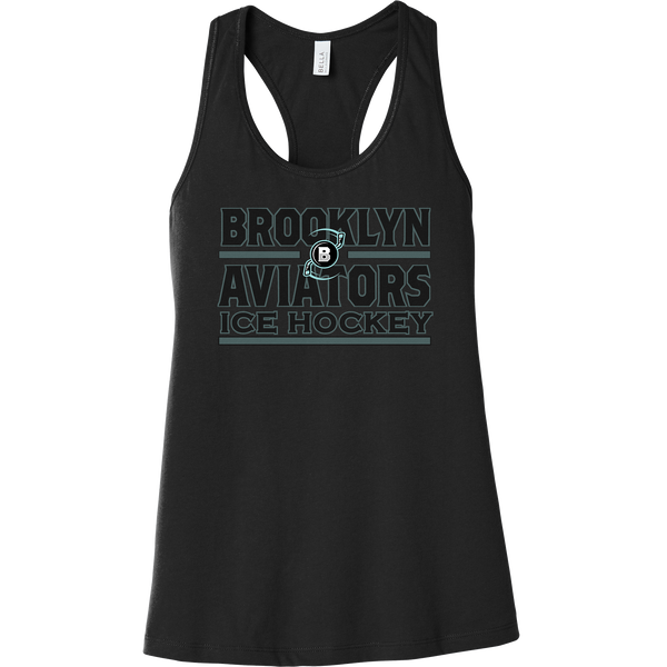 Brooklyn Aviators Womens Jersey Racerback Tank