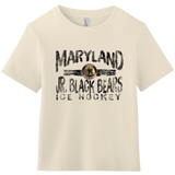 MD Jr. Black Bears Women's 6-Ounce Heavyweight Tee
