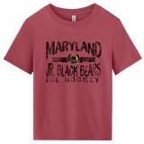 MD Jr. Black Bears Women's 6-Ounce Heavyweight Tee