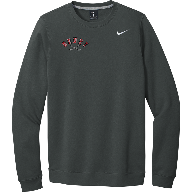 Benet Hockey Nike Club Fleece Crew