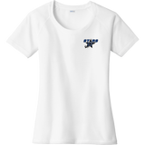 Grand Valley Stars Ladies PosiCharge Tri-Blend Wicking Scoop Neck Raglan Tee