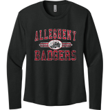 Allegheny Badgers Women's Cotton Relaxed Long Sleeve Tee