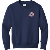 Metro Jr. Jets Youth Core Fleece Crewneck Sweatshirt