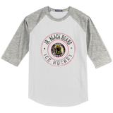 MD Jr. Black Bears Youth Colorblock Raglan Jersey